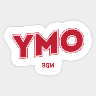 YMO Sticker